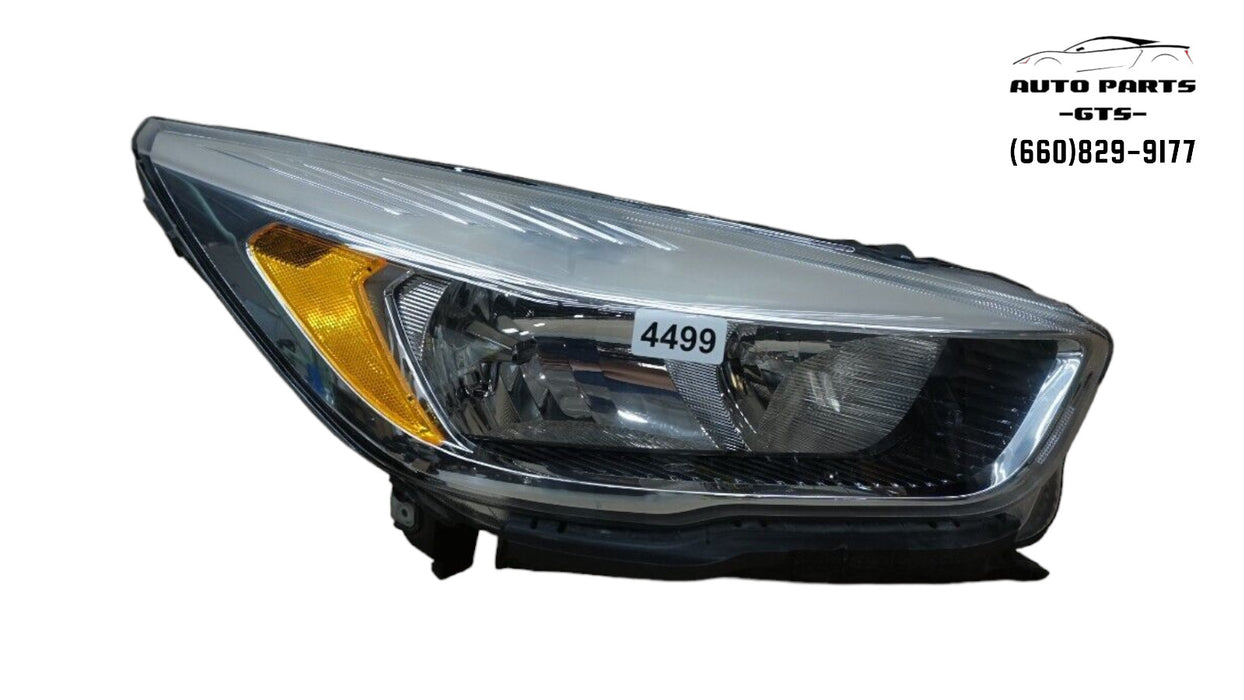 2017 2018 2019 FORD ESCAPE FRONT RIGHT PASSENGER SIDE HEADLIGHT HALOGEN OEM