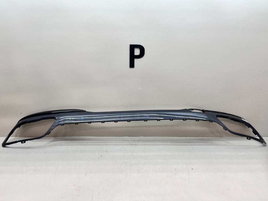 2019-2022 BMW X7 M SPORT REAR LOWER BUMPER VALANCE GRAY OEM 5112 8069905