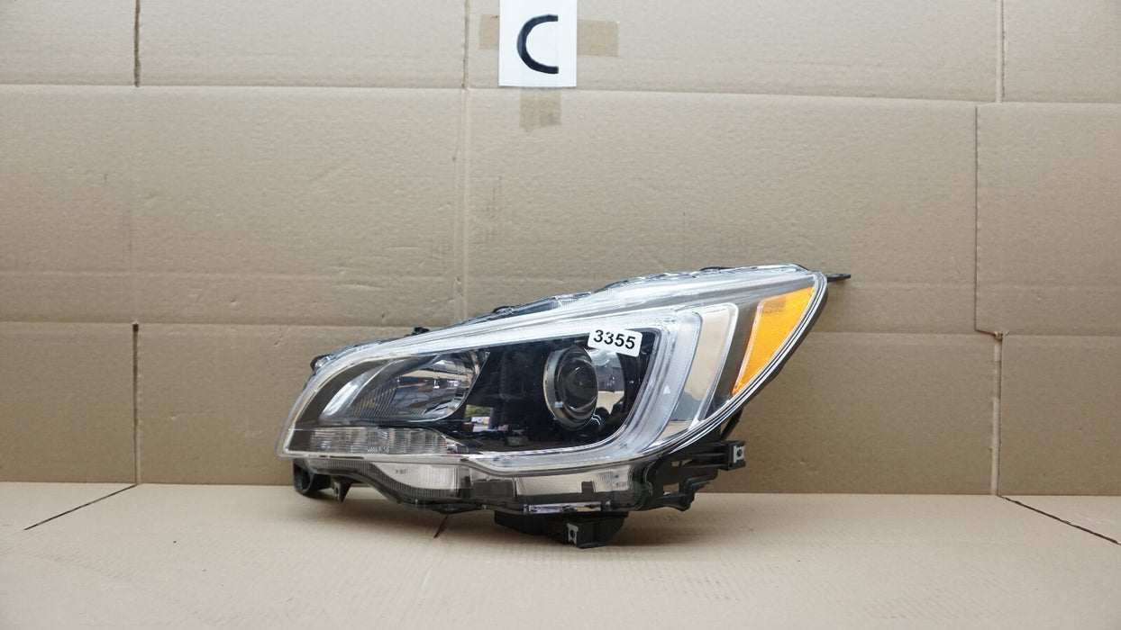 2015-2017 SUBARU LEGACY OUTBACK FRONT LEFT DRIVER SIDE HEADLIGHT HEADLAMP OEM