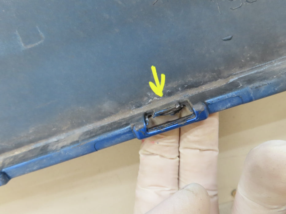 2015-2017 TOYOTA YARIS HATCHBACK REAR BUMPER COVER PANEL PLASTIC OEM 52159-0D520