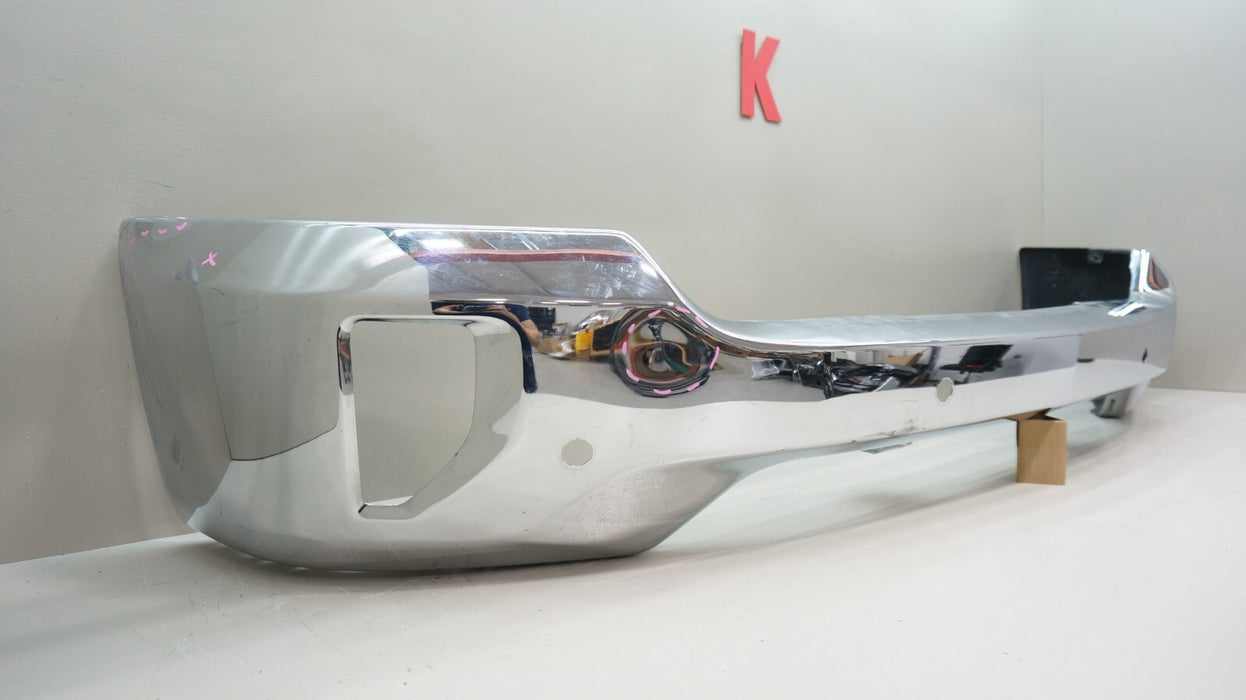 2016-2019 CHEVROLET SILVERADO 1500 FRONT METAL BUMPER COVER CHROME OEM 23243124