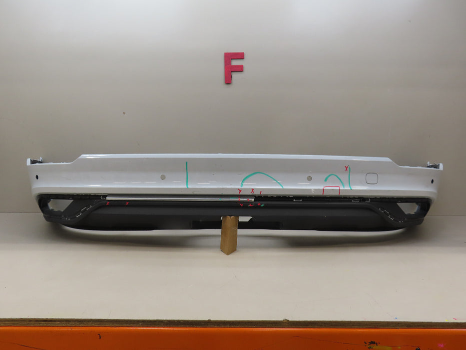 2019-2020 AUDI Q8 REAR MIDDLE/LOWER BUMPER COVER 4M8807527B OEM