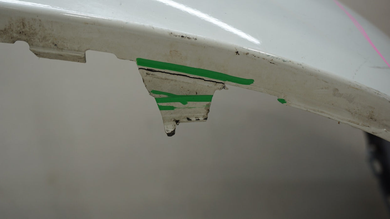2015-2018 PORSCHE MACAN BASE S TURBO REAR BUMPER COVER PANEL W/ SENSOR HOLE OEM