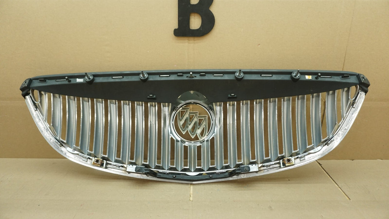 2008-2012 BUICK ENCLAVE FRONT BUMPER UPPER GRILL GRILLE OEM 25901369