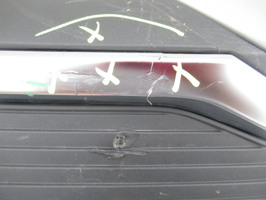 2017-2019 AUDI Q7 REAR LOWER BUMPER COVER PANEL VALANCE DIFFUSER FACTORY OEM