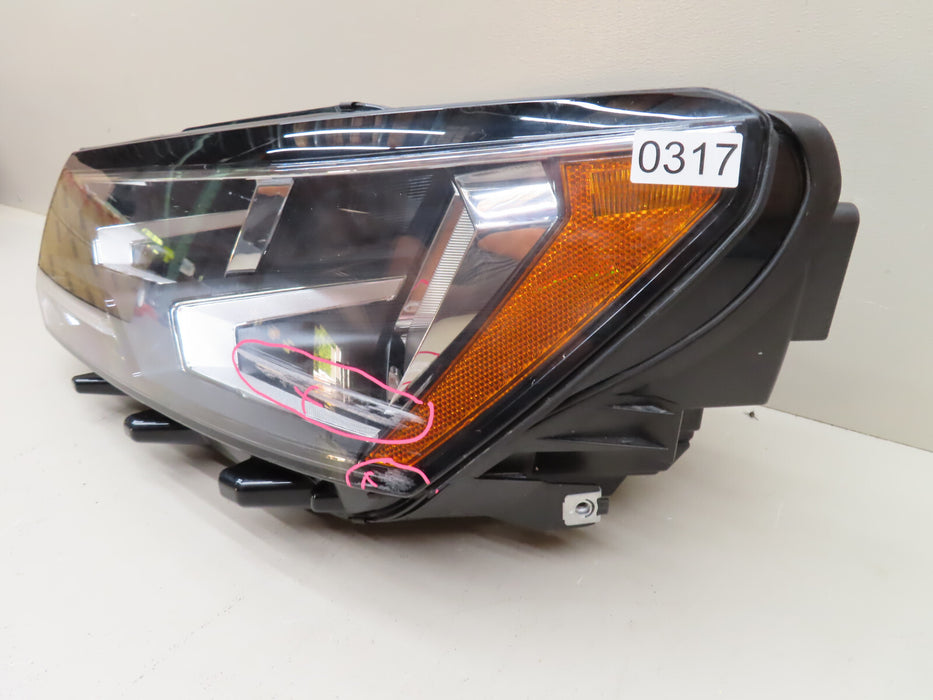 2016 2017 2018 VOLKSWAGEN VW PASSAT LEFT HALOGEN HEADLIGHT LAMP OEM