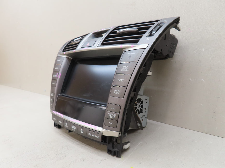2007-2010 LEXUS LS460 LS600HL NAVIGATION GPS TOUCH SCREEN W/CLIMATE CONTROL