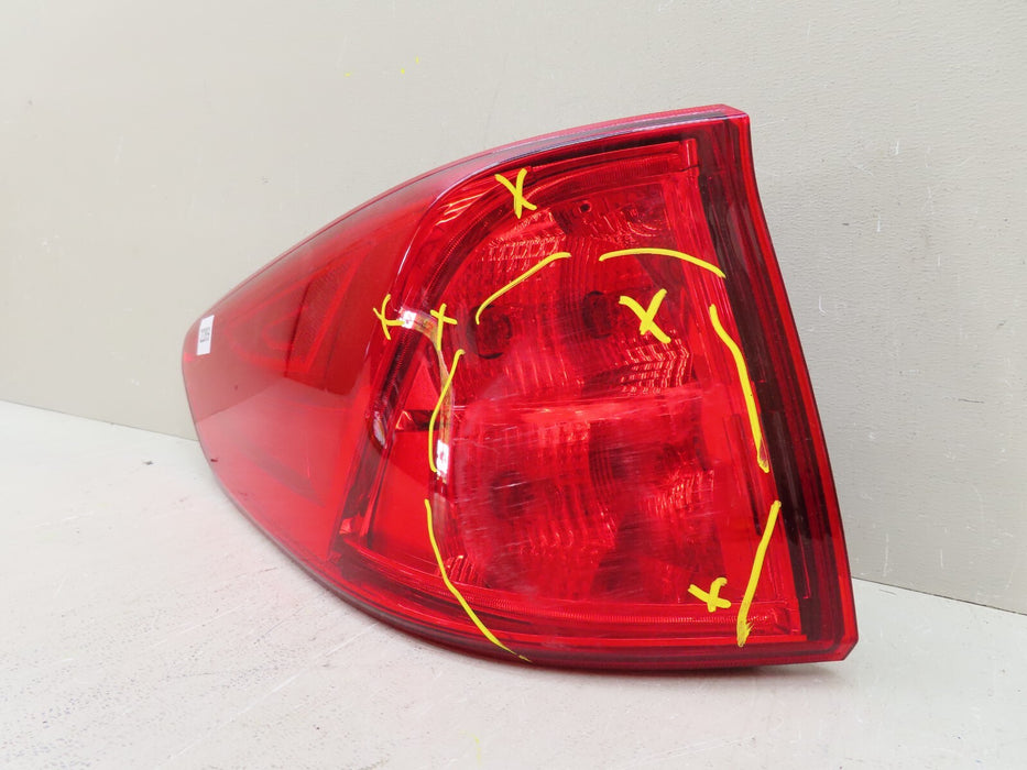 2018-2021 HONDA ODYSSEY REAR LEFT DRIVER SIDE OUTER TAIL LIGHT BRAKE LAMP OEM
