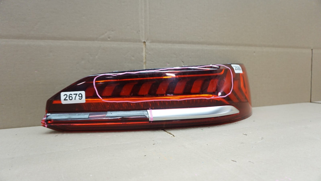 2020-2022 AUDI Q7 REAR RIGHT PASSENGER SIDE TAIL LIGHT LED OEM 20 21 22