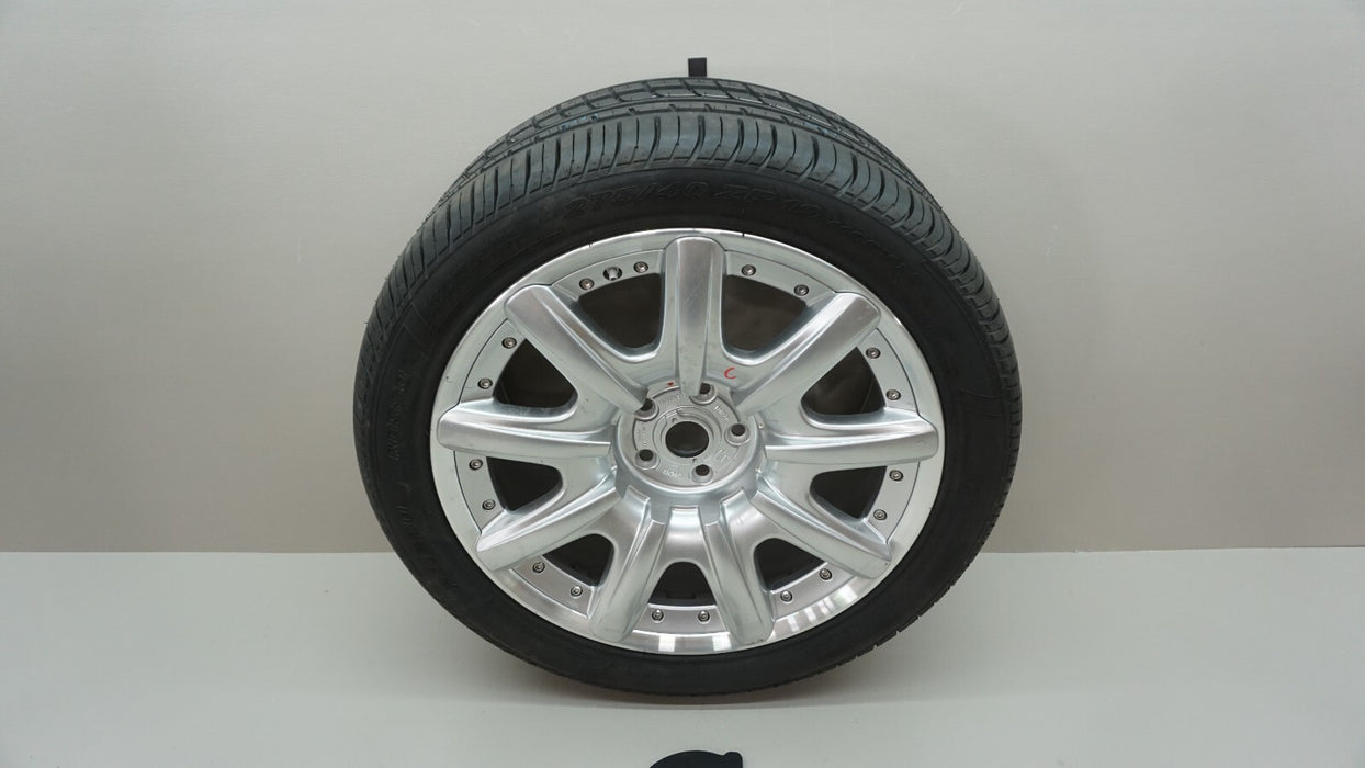 2006-2009 BENTLEY CONTINENTAL GT GTC WHEEL RIM 19X9 19" W/ TIRE 275/40 ZR19 OEM