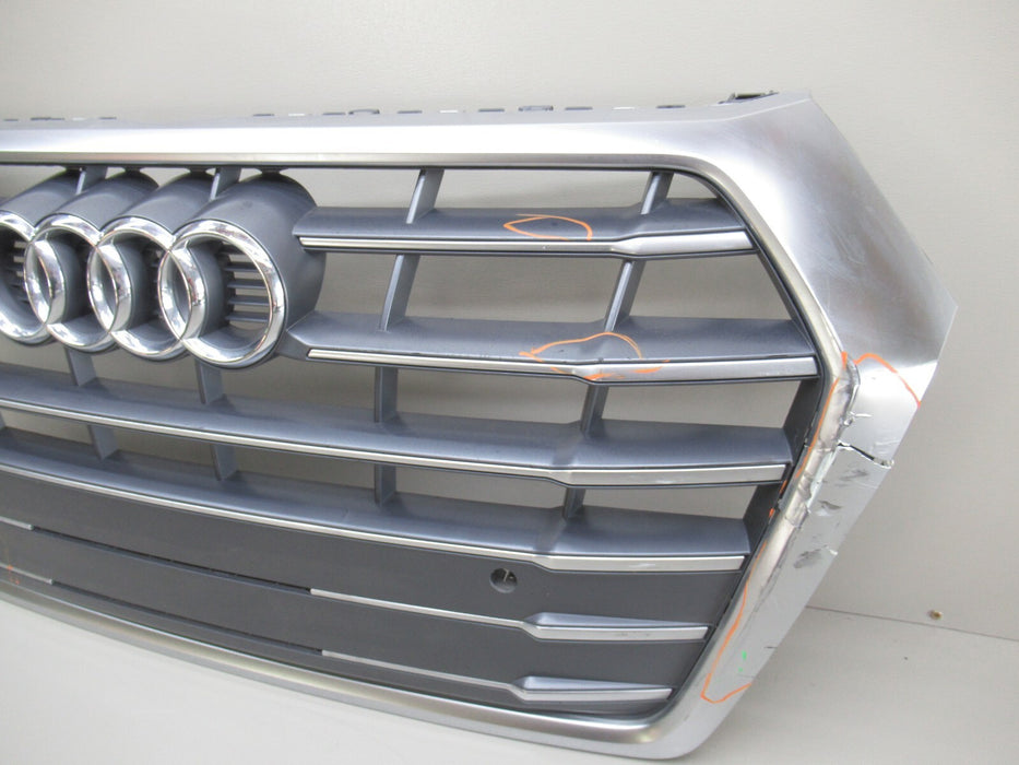 2018-2020 AUDI Q5 S-LINE FRONT RADIATOR GRILL GRILLE CHROME 80A853651C OEM