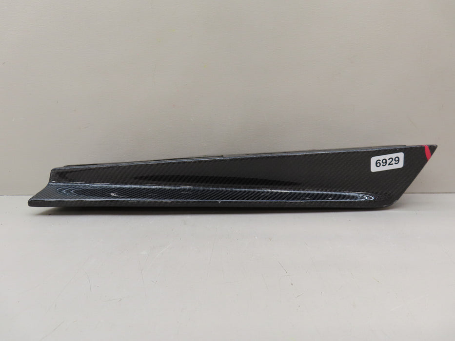 BMW M3 M4 REAR RIGHT PASSENGER DIFFUSER SPLITTER BUMPER CARBON FIBER OEM