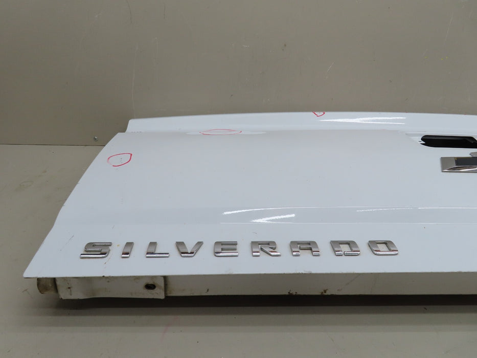 2016-2018 CHEVROLET SILVERADO 1500 2500 3500 HD REAR TAILGATE W/ EMBLEM OEM