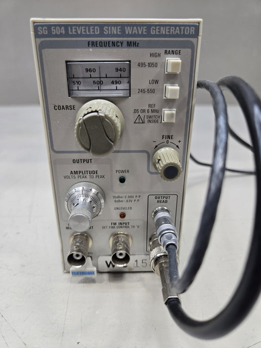 Tektronix SG 504 Leveled Sine Wave Generator