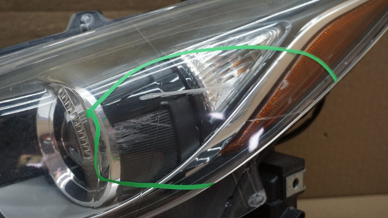2014-2016 MAZDA 3 LH LEFT DRIVER SIDE HALOGEN HEADLIGHT CAPA AFTERMARKET