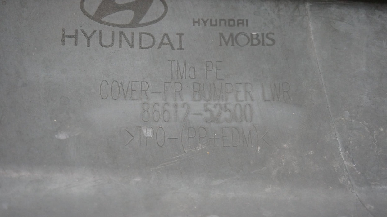 2021-2023 HYUNDAI SANTA FE REAR LOWER BUMPER VALANCE PANEL OEM 86612-52500
