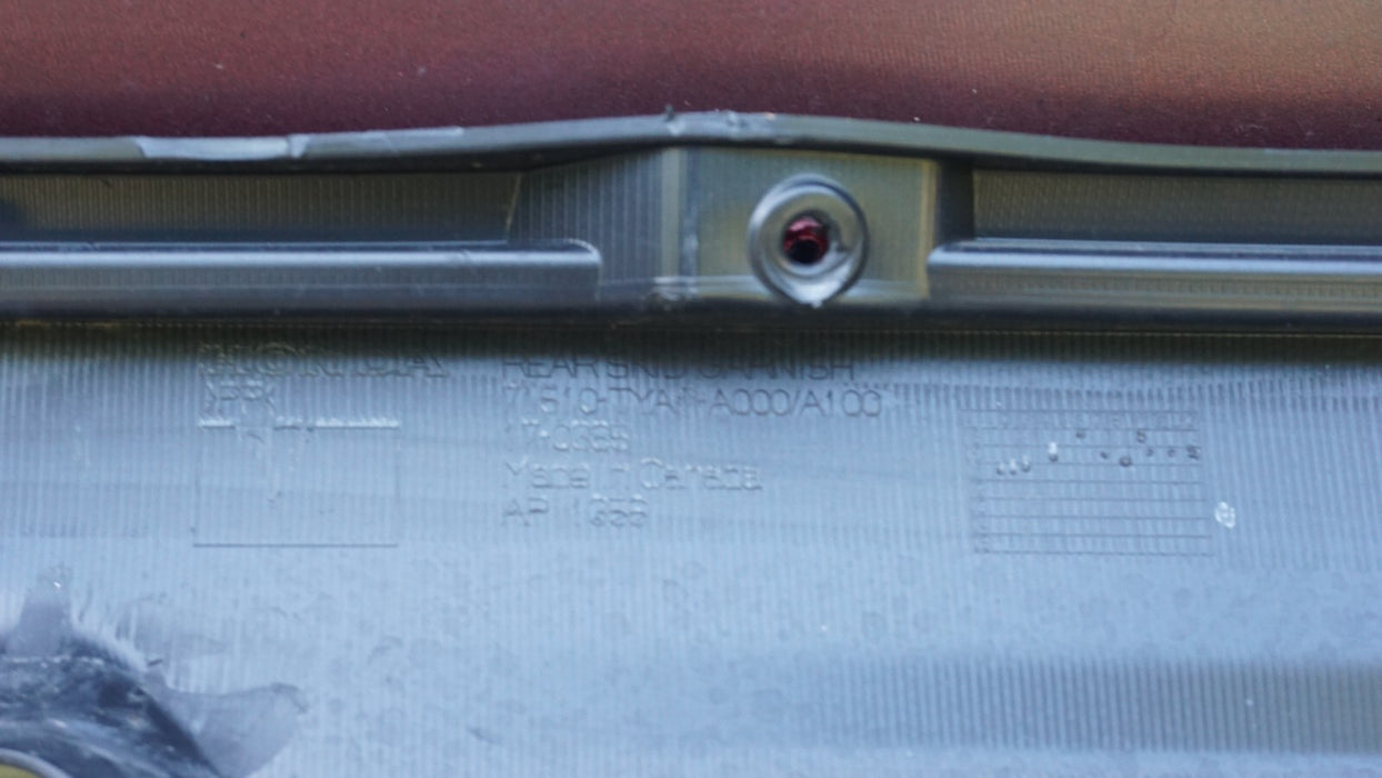 2021-2022 ACURA MDX REAR BUMPER PLASTIC COVER PANEL FACTORY OEM 21 22