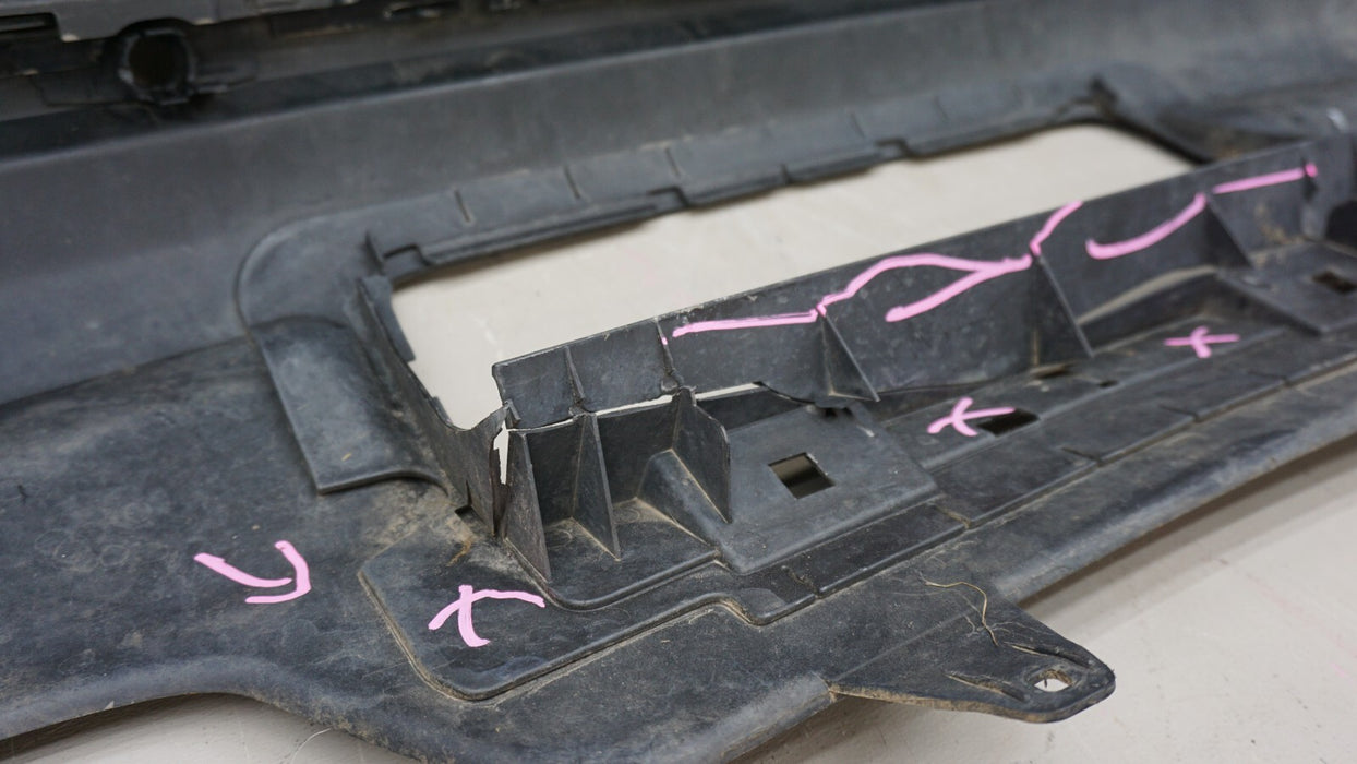 2009-2012 AUDI Q5 REAR BUMPER COVER PANEL W/ SPOILER VALANCE OEM 8R0807385C