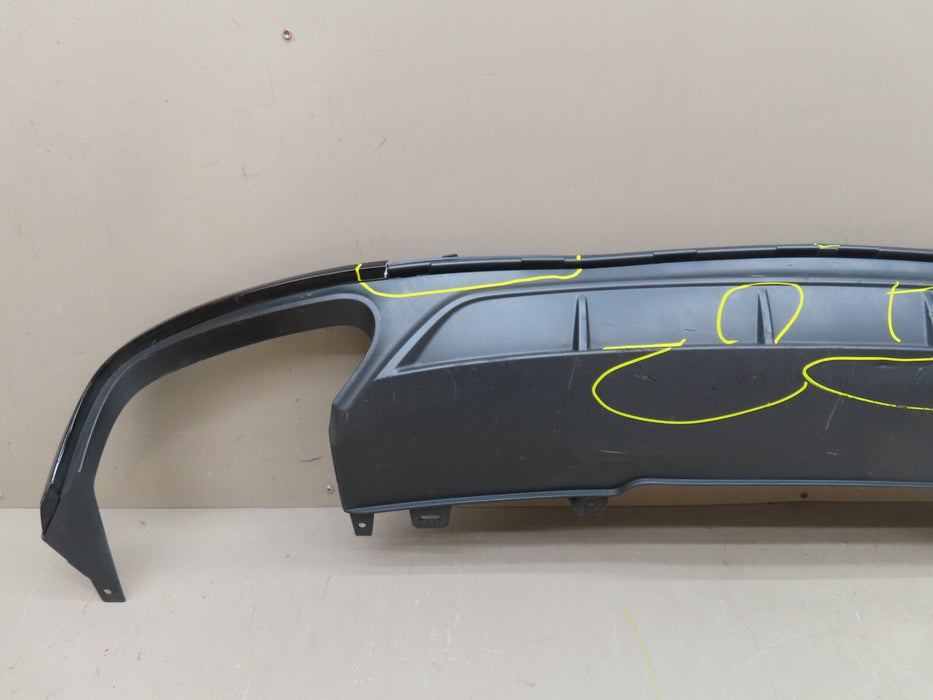 2017-2018 AUDI A4 AVANT S-LINE WAGON REAR LOWER BUMPER VALANCE OEM 8W0807521S