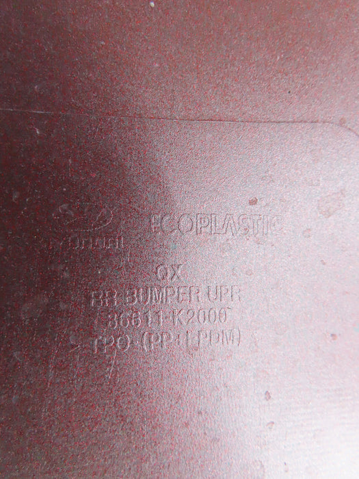 2020 2021 2022 2023 HYUNDAI VENUE REAR BUMPER COVER OEM 86611-K2000