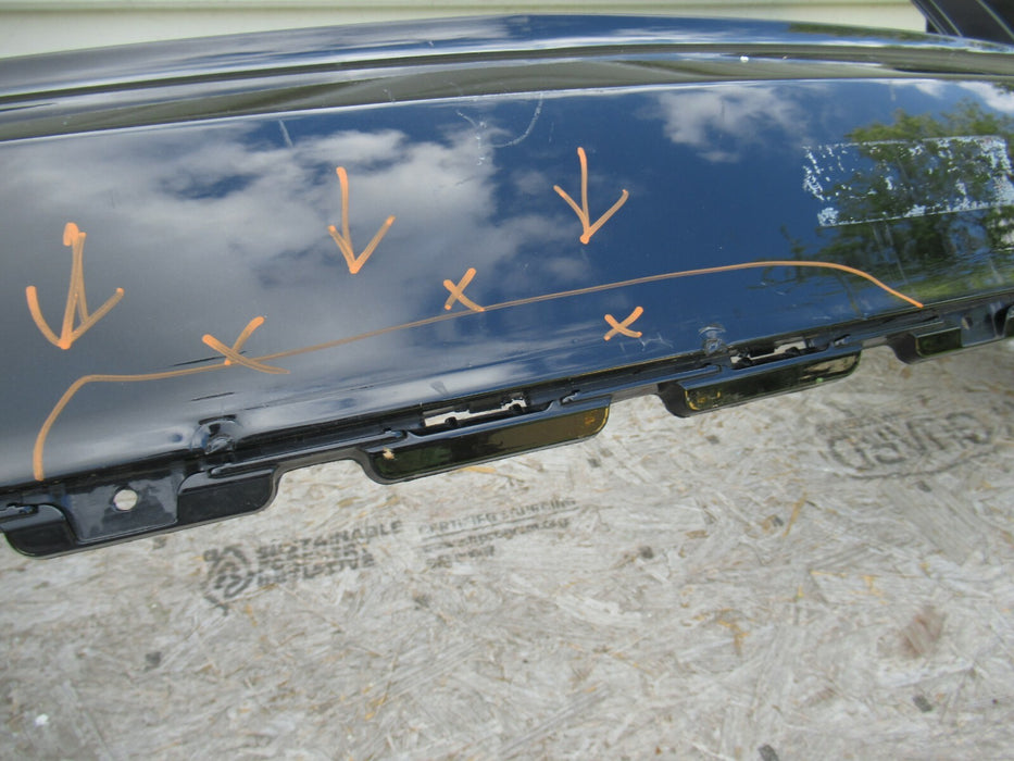 2019-2020 ACURA RDX REAR BUMPER COVER PANEL PLASTIC BLACK W/O SENSORS OEM