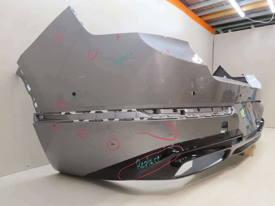2021-2023 HYUNDAI GENESIS GV80 REAR BUMPER COVER W/LOWER VALANCE OEM 86611-T6000