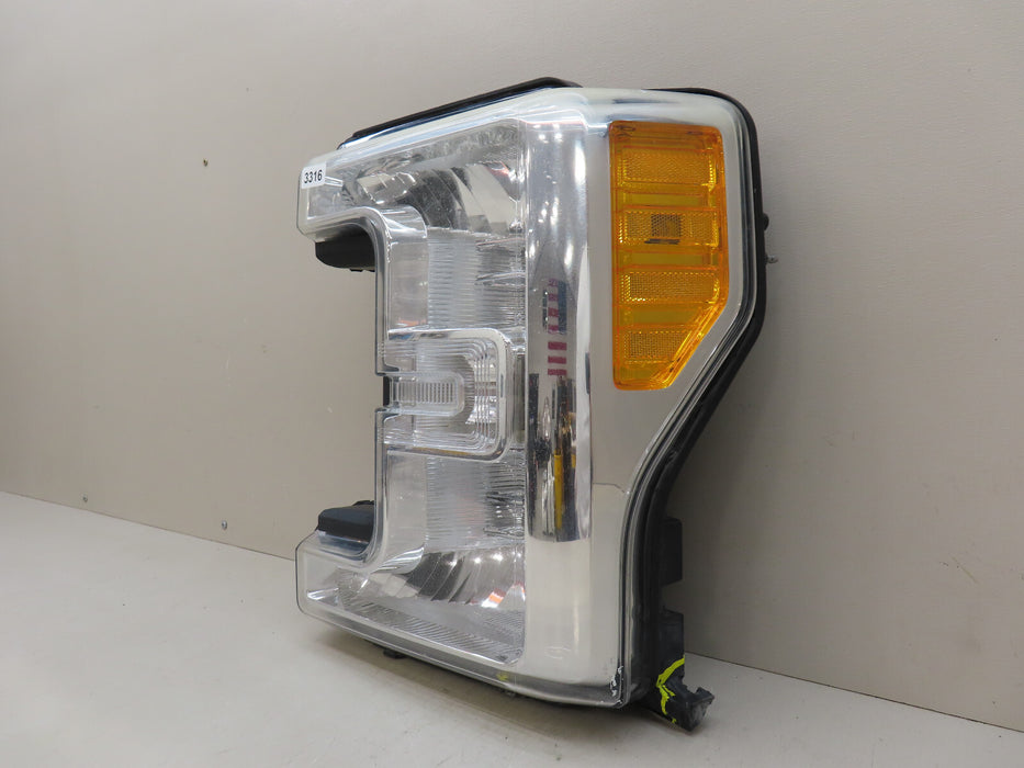 2017-2019 FORD F-250 F-350 SUPER DUTY LEFT DRIVER SIDE HEADLIGHT HALOGEN OEM