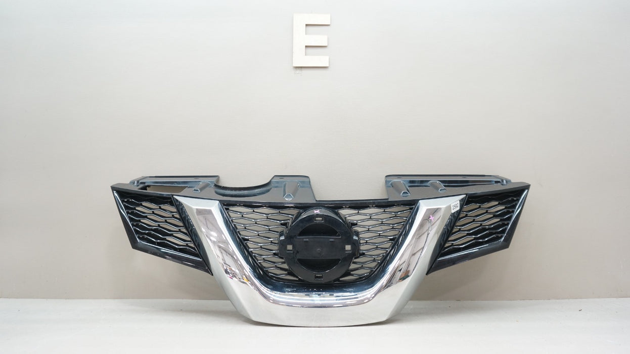 2015-2017 NISSAN ROGUE FRONT UPPER BUMPER RADIATOR GRILLE OEM 62310 9TA0A