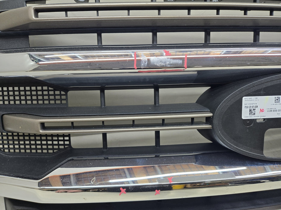 2020 2021 2022 FORD F250 F350 SUPER DUTY KING RANCH FRONT GRILLE GRILL OEM