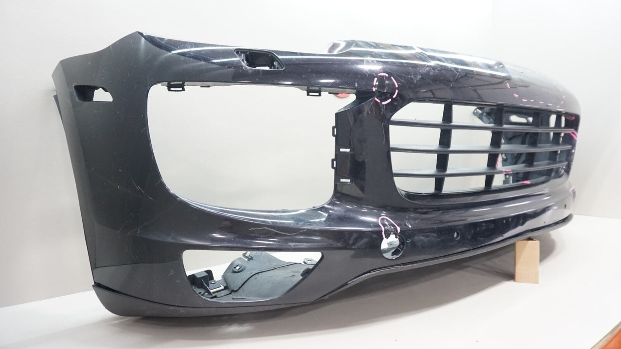 2015-2018 PORSCHE CAYENNE FRONT BUMPER COVER PANEL OEM