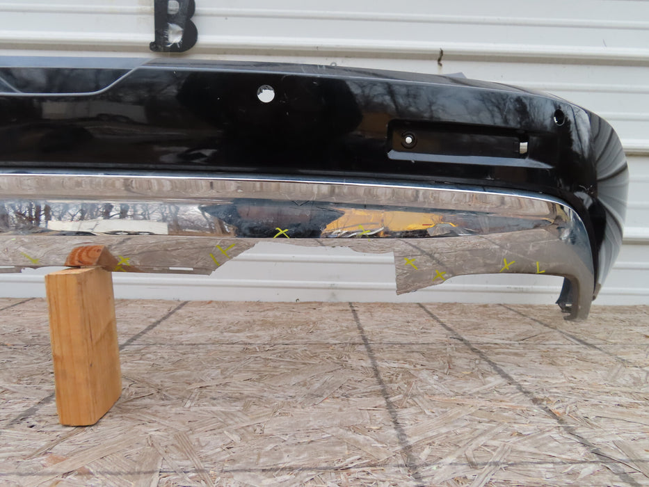 2017 2018 2019 GMC ACADIA DENALI REAR BUMPER COVER OEM W/ SENSOR HOLES