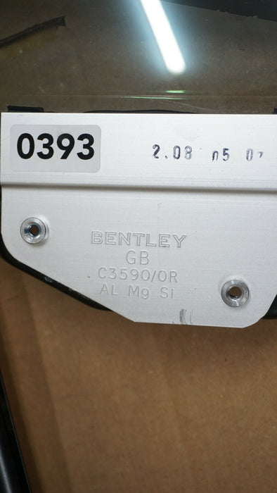 2003-2010 BENTLEY CONTINENTAL FRONT RIGHT DOOR QUARTER GLASS VENT WINDOW OEM