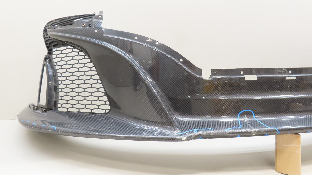 MCLAREN 650S FRONT LOWER SPOILER SPLITTER BUMPER COVER CARBON FIBER OEM
