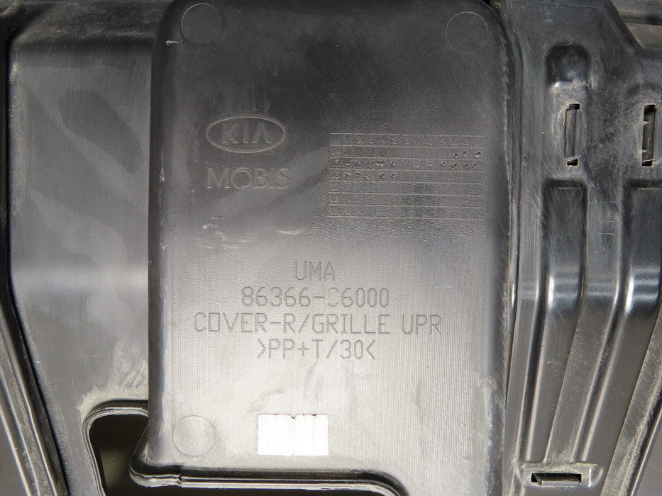 2016 2017 2018 KIA SORENTO UPPER FRONT GRILLE GRILL OEM 86366-C6000