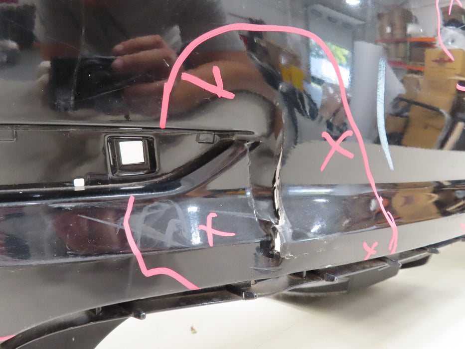 2013-2016 AUDI A3 S-LINE QUATTRO REAR BUMPER COVER OEM 8V5807511C