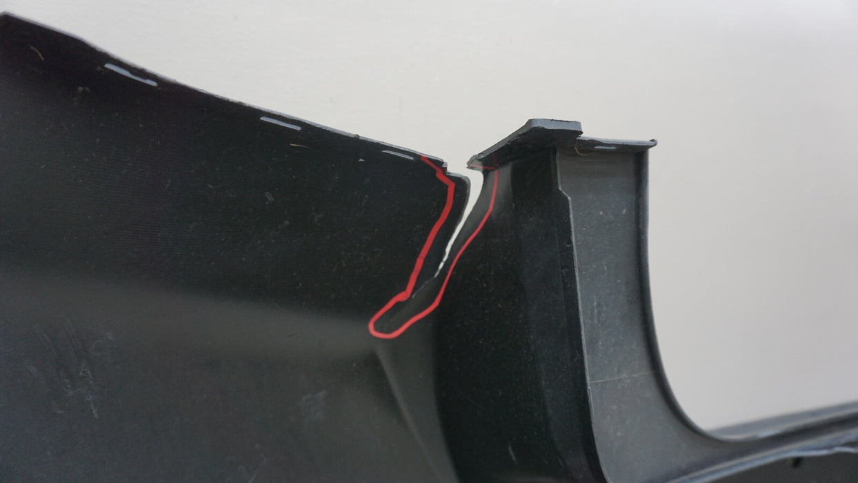 2018-2019 SUBARU CROSSTREK REAR BUMPER COVER PANEL W/ SENSOR HOLE OEM 57704FL250