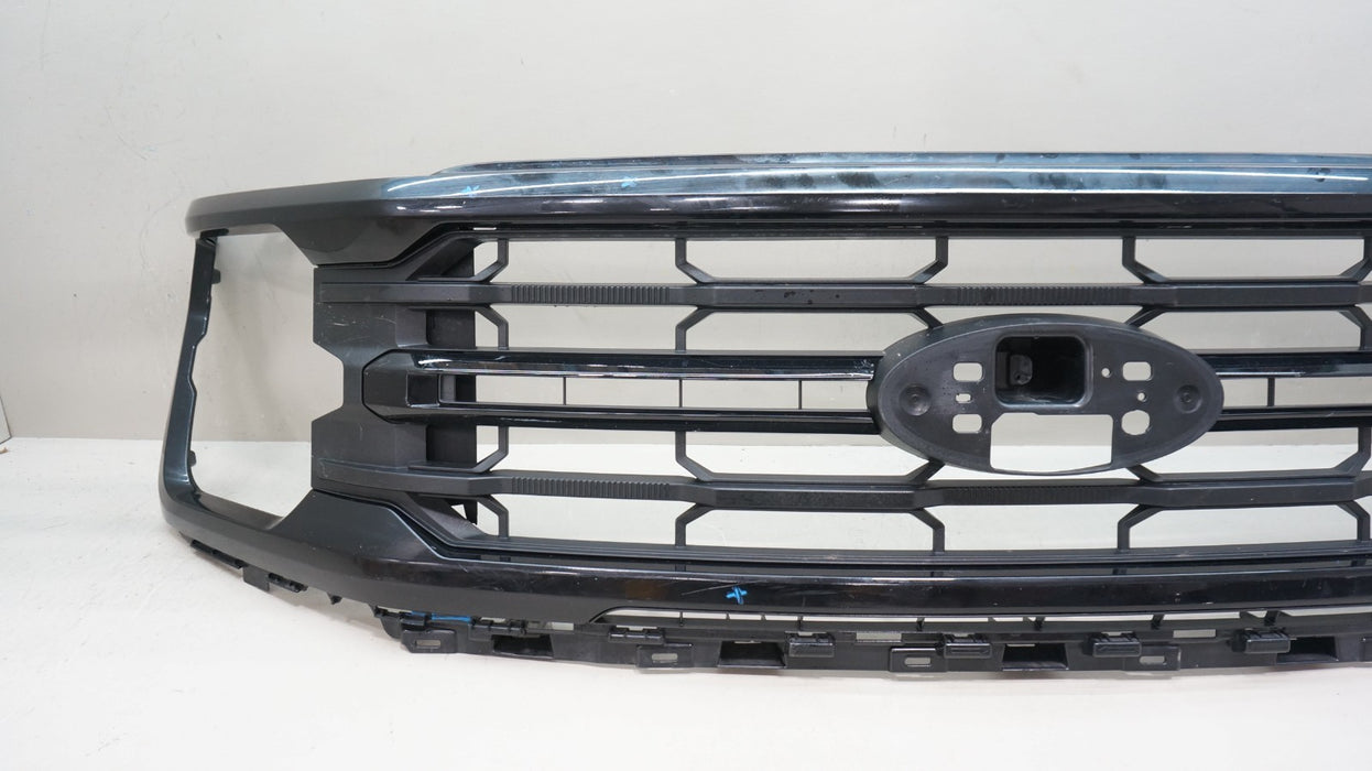 2024-2025 FORD F-150 XLT FRONT BUMPER RADIATOR GRILLE OEM RL34-8200-BAW