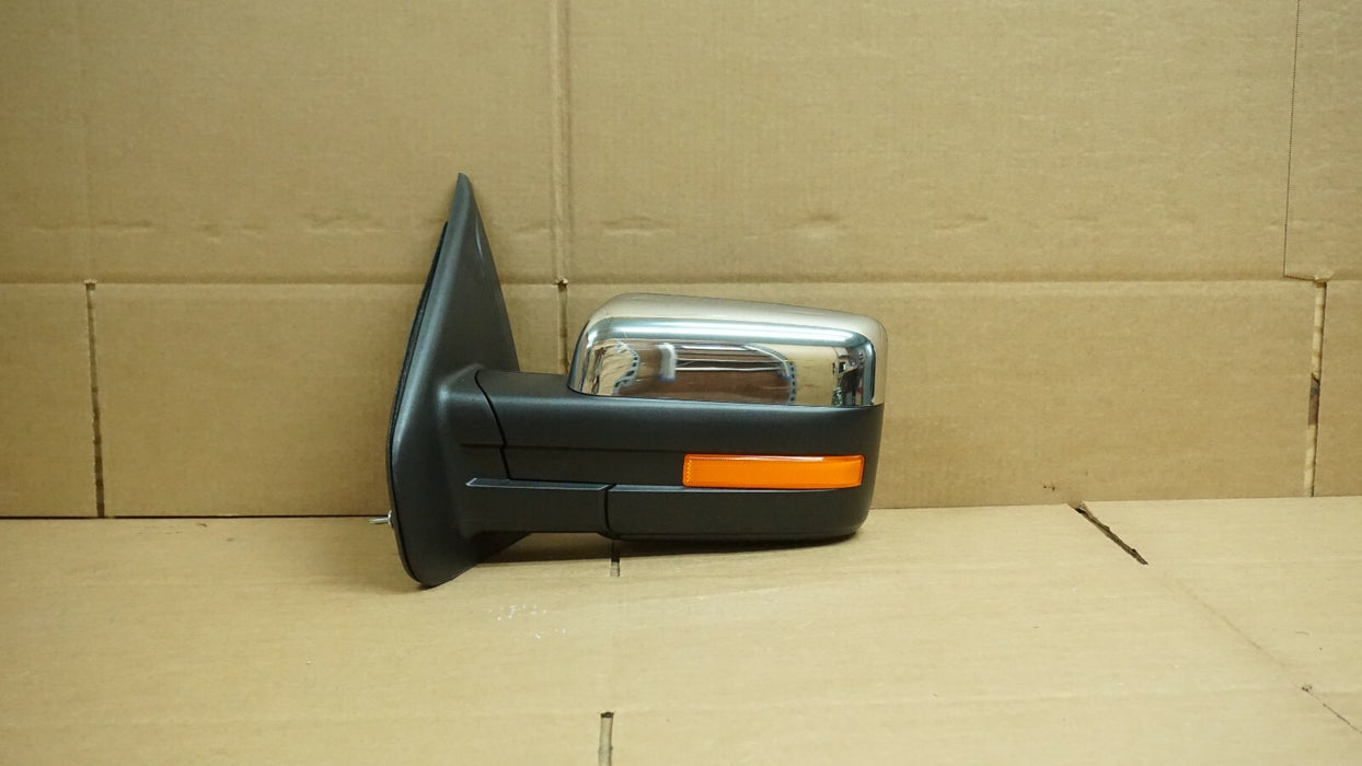 2009-2010 FORD F-150 FRONT LEFT DRIVER SIDE REAR VIEW MIRROR AFTERMARKET 09 10