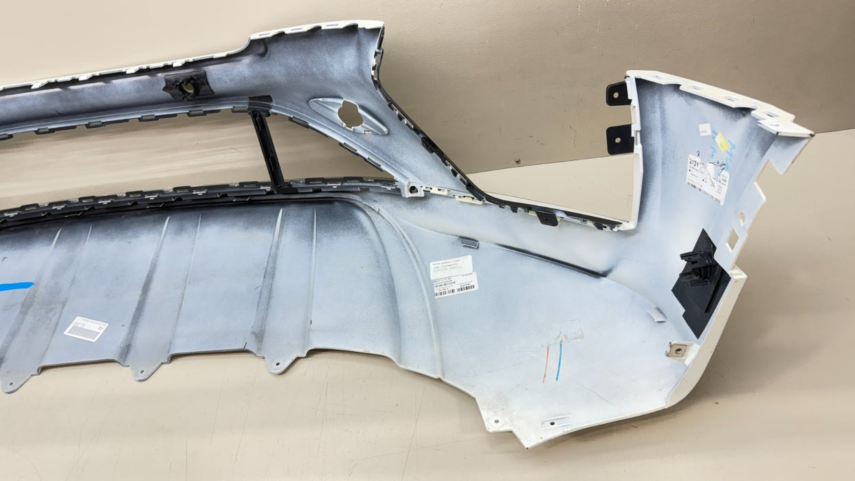 2021-2024 BENTLEY BENTAYGA FRONT BUMPER COVER OEM A9B GLACIER WHITE