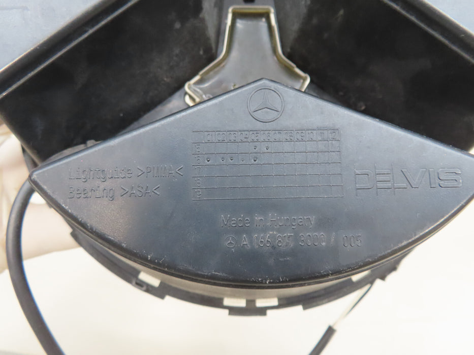 MERCEDES-BENZ GLE W166 FRONT EMBLEM LED ILLUMINATED OEM A1668173000