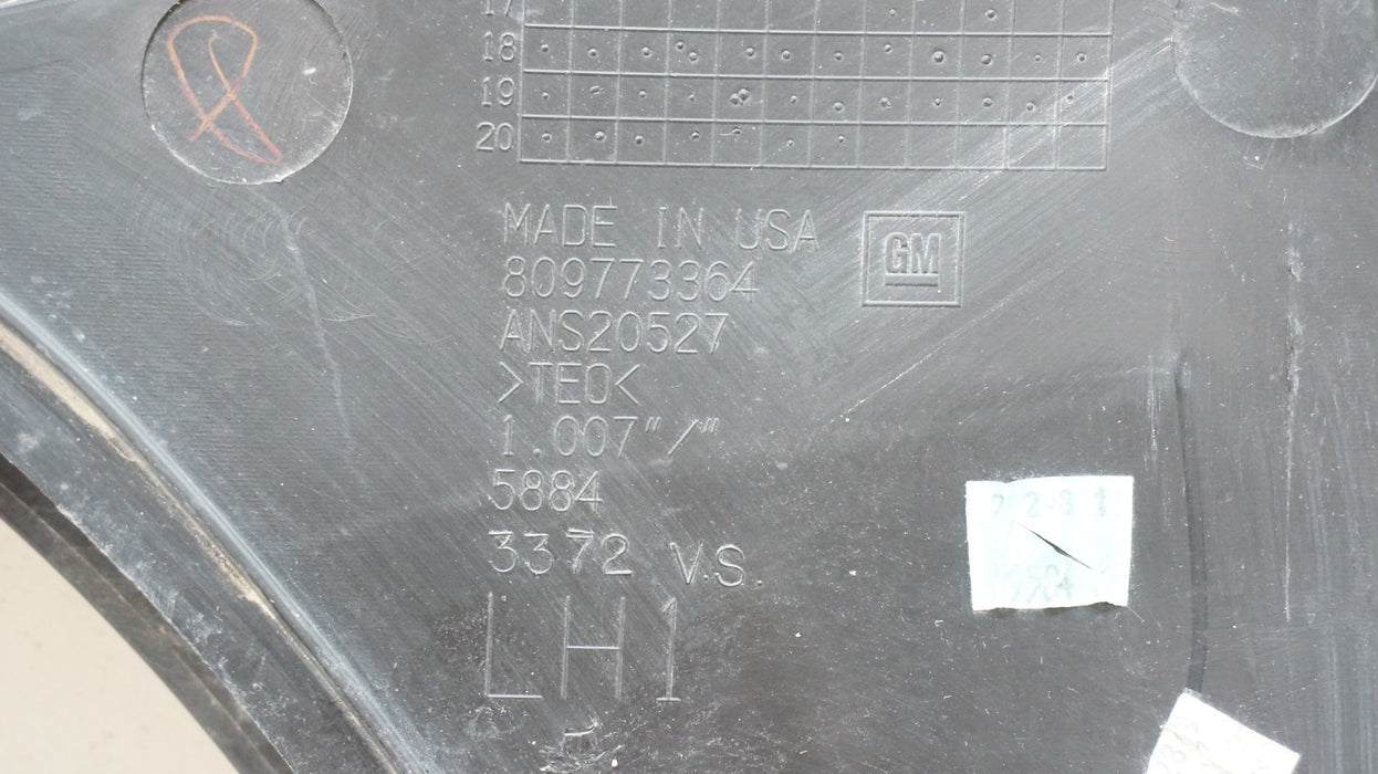 2019-2022 CHEVROLET SILVERADO 1500 FRONT DRIVER SIDE BUMPER END CAP 809773364 OE