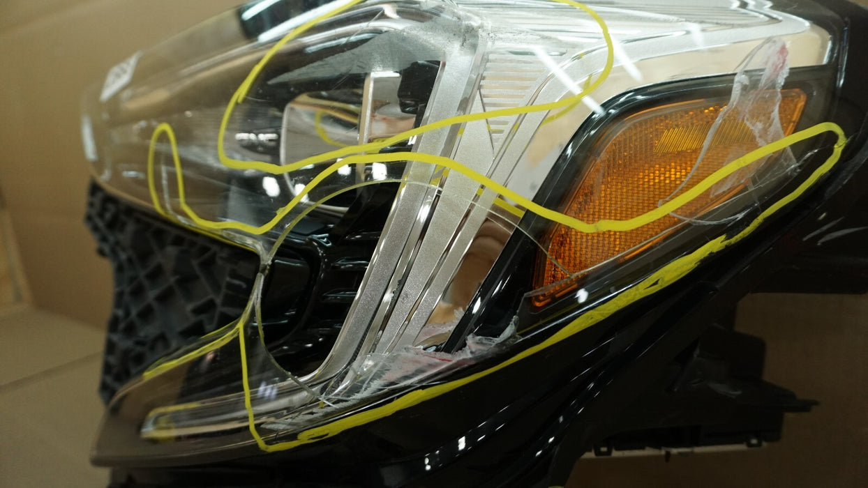 2018-2021 GMC TERRAIN XENON HID LEFT DRIVER SIDE HEADLIGHT LED OEM 84355670