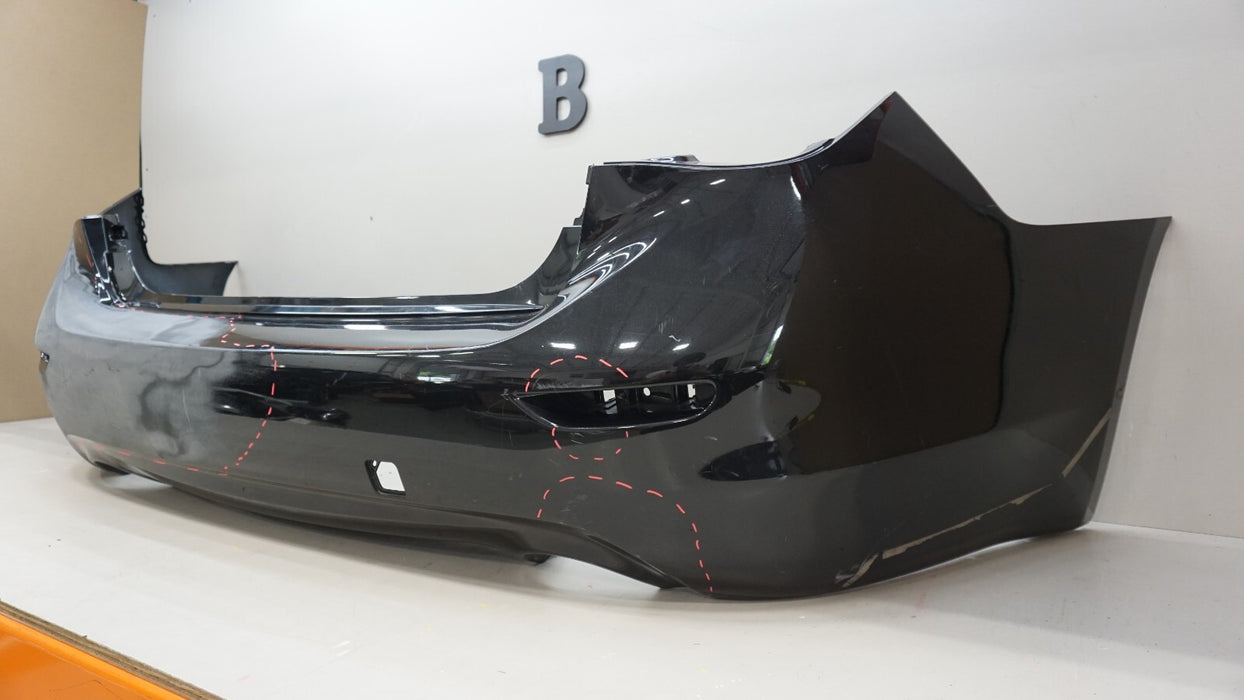 2014-2017 INFINITI Q50 BASE HYBRID PREMIUM REAR BUMPER COVER OEM 85022-4GA0H