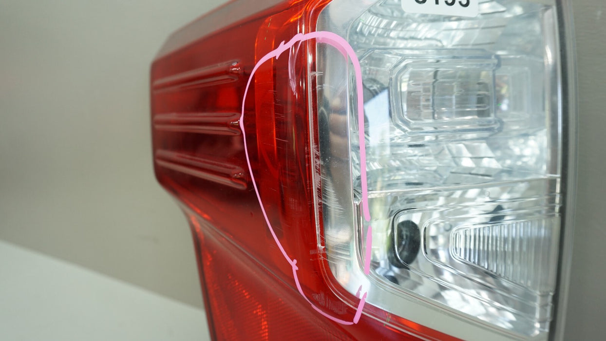 2016-2021 NISSAN TITAN XD REAR LEFT DRIVER SIDE TAIL LIGHT LAMP OEM 26555-EZ23C