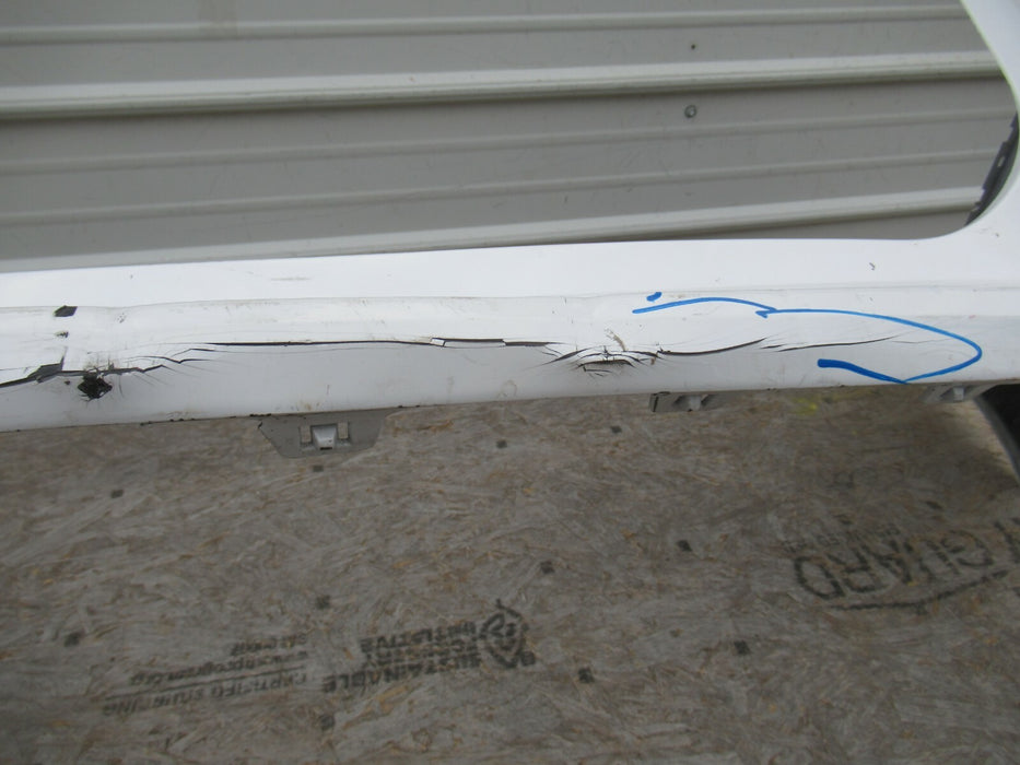 2018 - 2020 CHEVROLET EQUINOX REAR BUMPER COVER PANEL PLASTIC WHITE FACTORY OEM