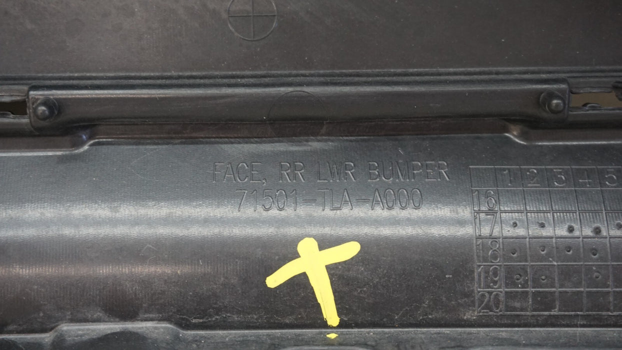 2017-2019 HONDA CRV REAR UPPER BUMPER COVER OEM 71501-TLA-A000