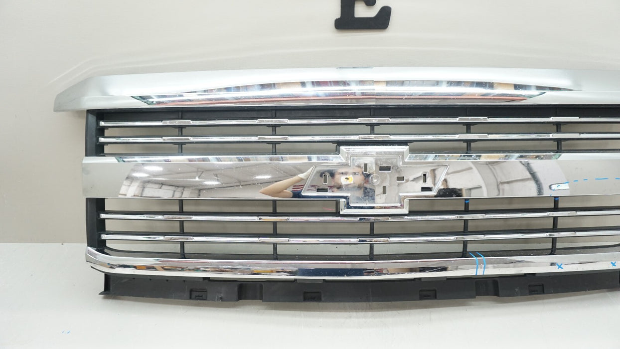 2015-2019 CHEVROLET SILVERADO 2500 3500 FRONT GRILLE OEM 22796386