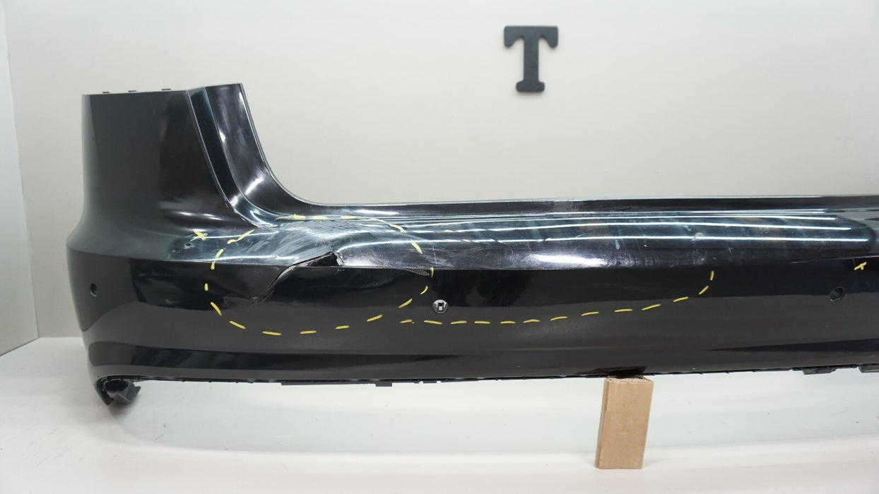 2012-2015 AUDI A6 S6 REAR BUMPER COVER PANEL OEM 4G5807511