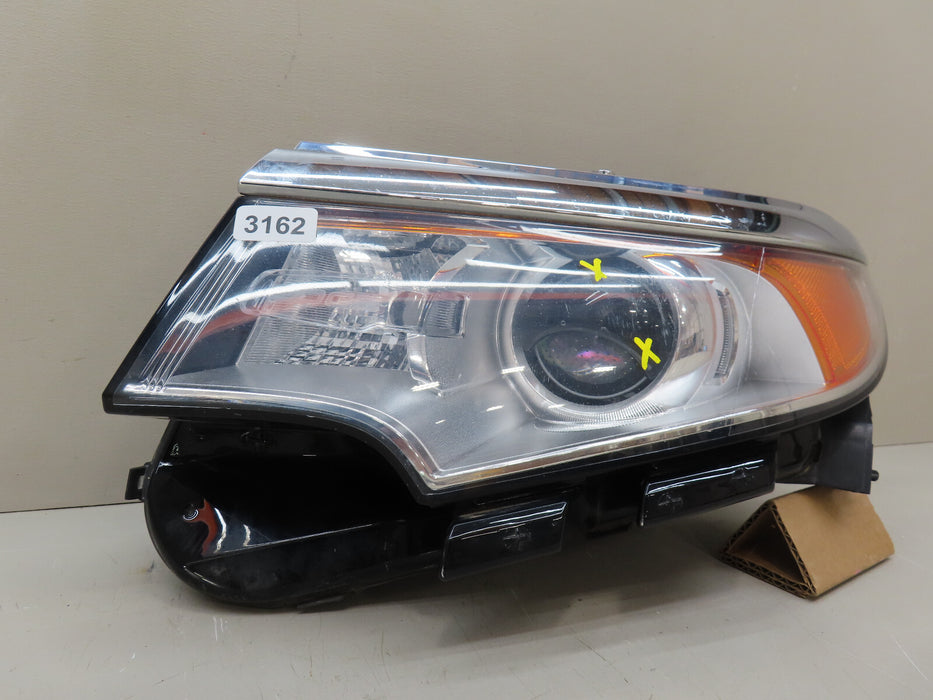 2011-2014 FORD EDGE FRONT LEFT DRIVER SIDE HEADLIGHT OEM