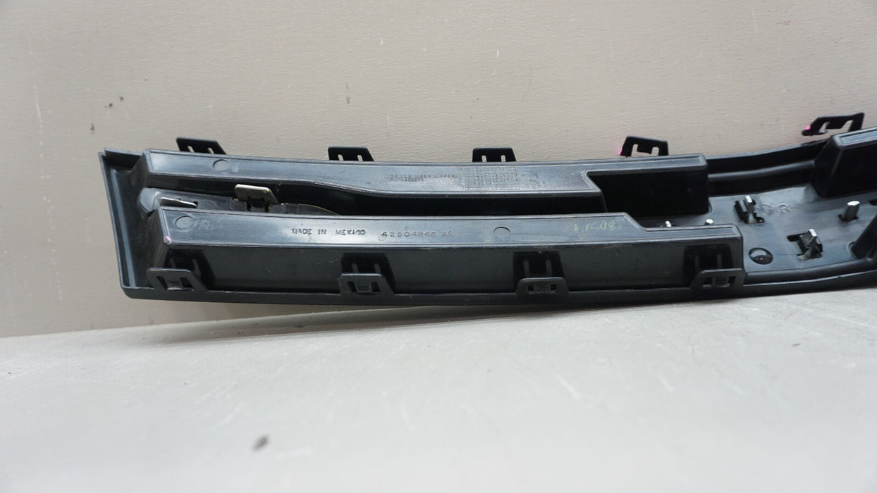 2017-2020 CHEVROLET TRAX FRONT GRILLE UPPER TRIM WITH EMBLEM 4239270 OEM